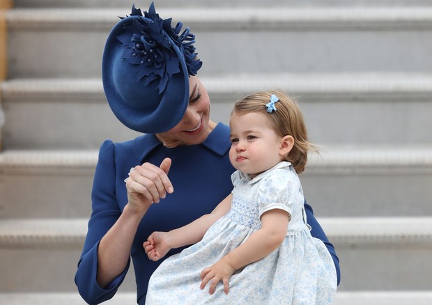 Kate Middleton e Charlotte (Foto: Getty Images)