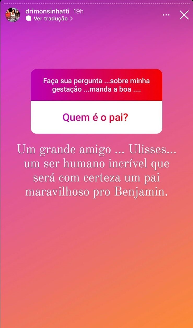 Ex-mulher do sertanejo Edson, Adriana Monsinhatti responde perguntas sobre gravidez e vida pessoal (Foto: Reprodução/Instagram)
