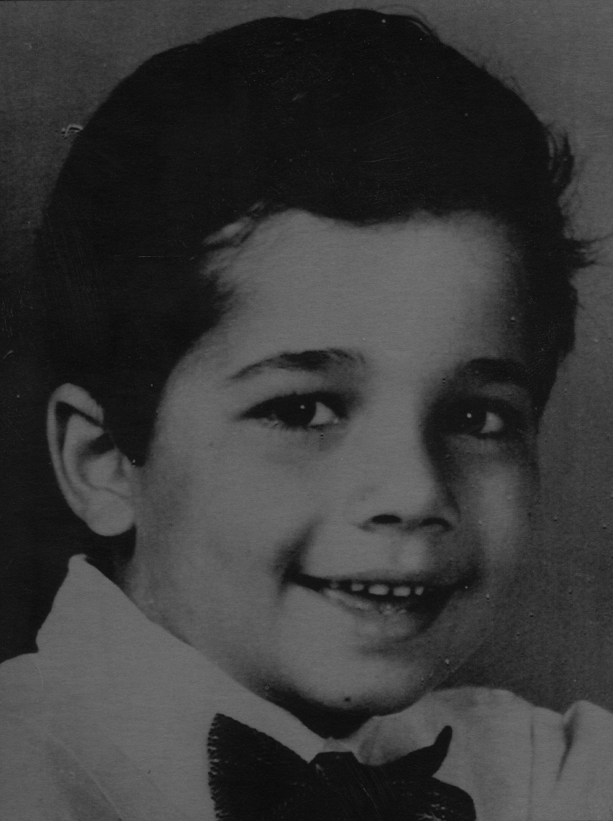 O menino Said Agel Filho, sequestrado em Goiânia e libertado em 9 de agosto de 1989