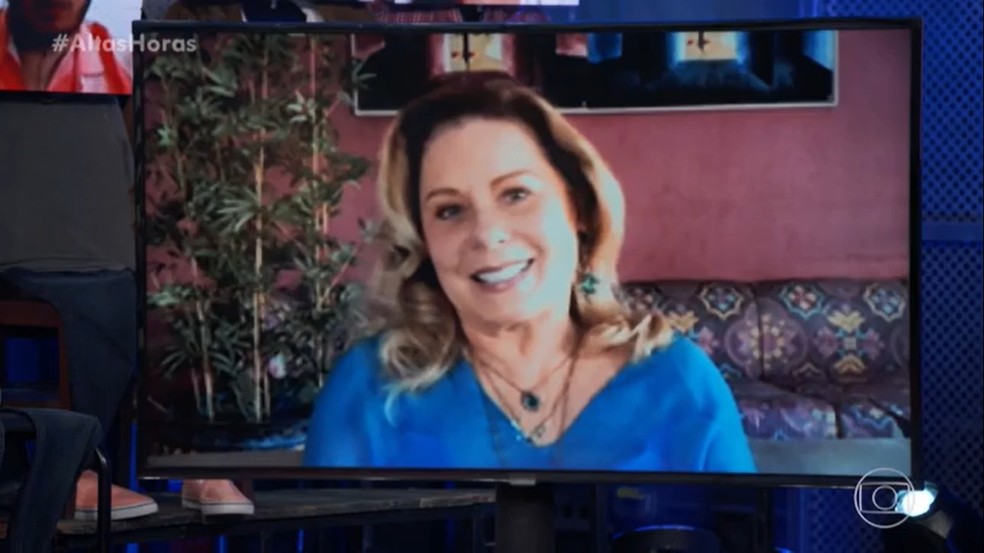 Vera Fischer participa do 'Altas Horas' e lembra histórias da vida e da carreira — Foto: TV Globo