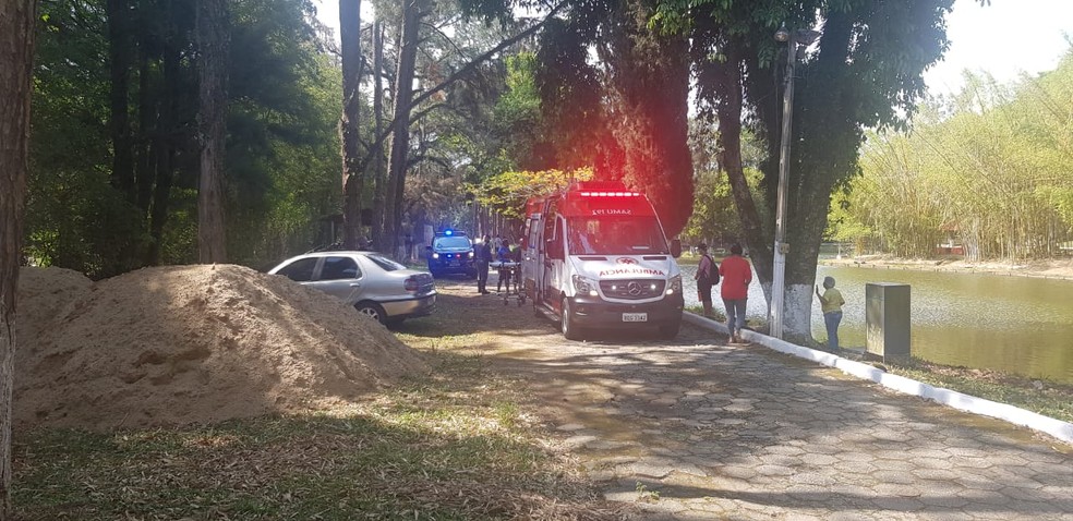 Confusão foi registrada em clube de Jundiaí — Foto: Guarda Municipal/Divulgação