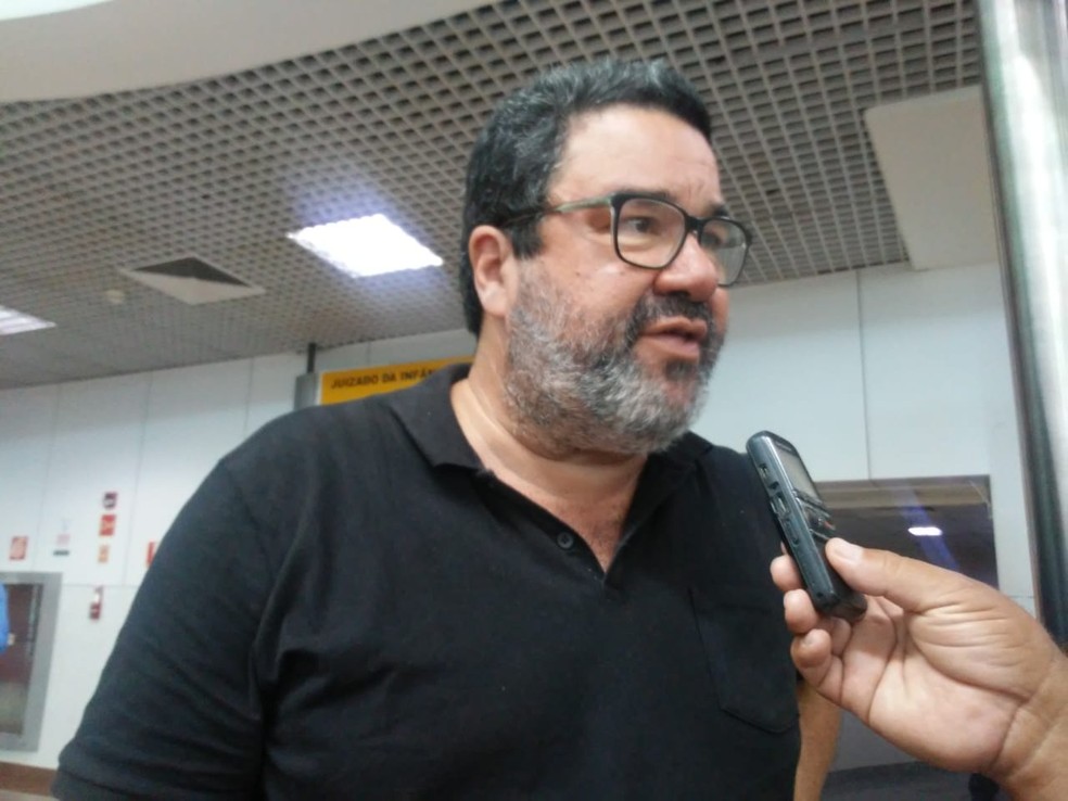 Marcos Lima Verde organiza as viagens do CRB — Foto: Leonardo Freire/GloboEsporte.com