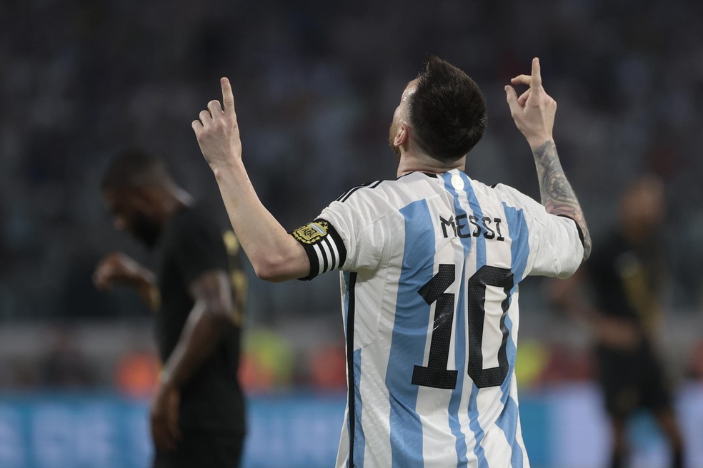 Lionel Messi era favorito ao posto de "Atleta do Ano" — Foto: EFE