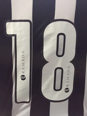 Camisa Botafogo com patrocínio Ramada (Foto: Divulgação)