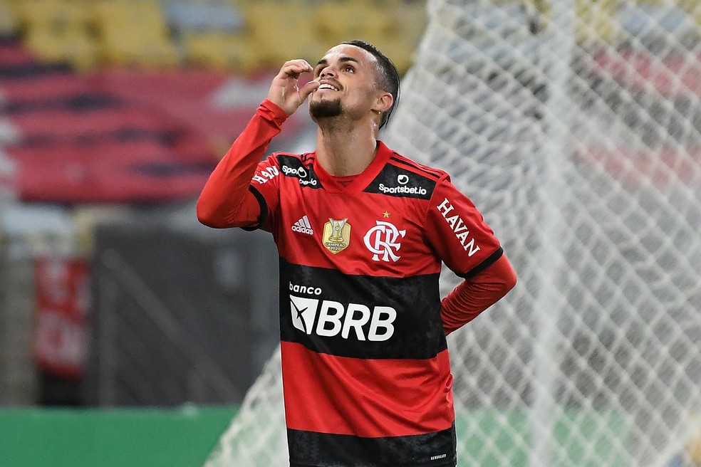 Michael cresceu de produ&ccedil;&atilde;o com Renato no Flamengo &mdash; Foto: Alexandre Dur&atilde;o