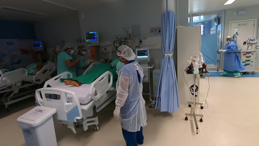 Hospital em Manaus &mdash; Foto: Reprodu&ccedil;&atilde;o/Fant&aacute;stico
