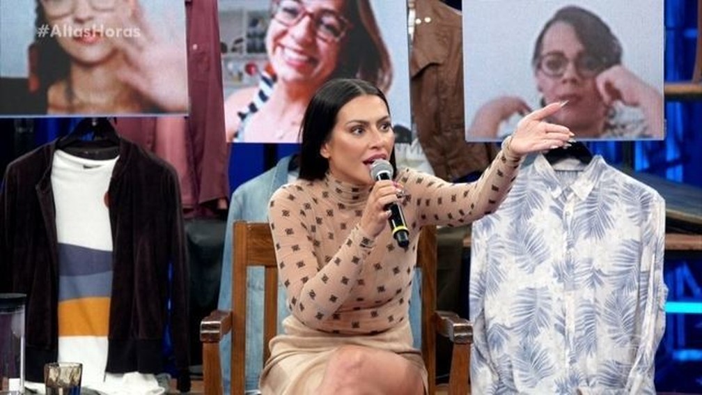 Cleo Pires fala de Fiuk no 'Altas Horas' — Foto: Divulgação