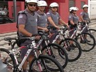 Policiais de Mogi começam patrulhamento com bicicletas
