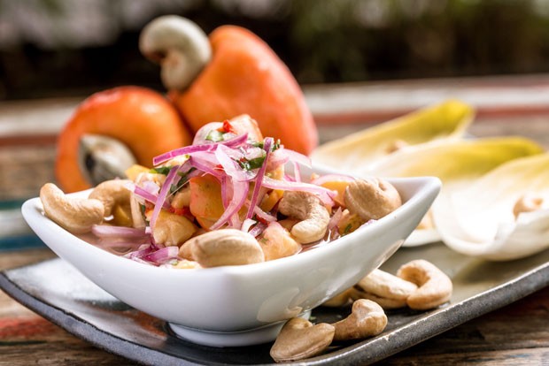 Ceviche de cogumelos 