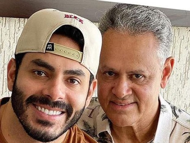 Rodolffo com o pai, Juarez Dias (Foto: Reprodução/Instagram)