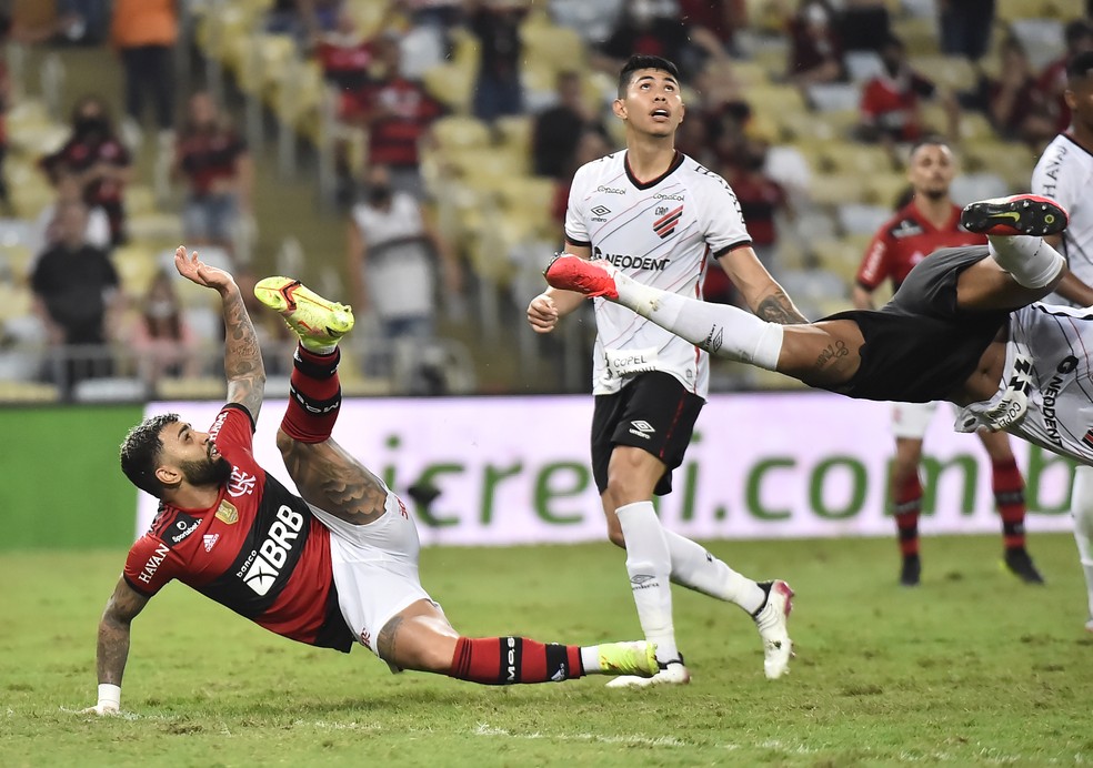 Flamengo x Athletico &mdash; Foto: Andr&eacute; Dur&atilde;o