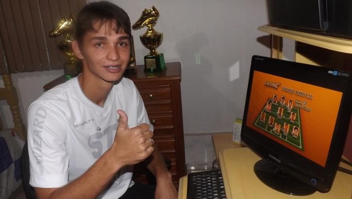 Líder do Cartola, São paulino de Neves sonha viver do futebol