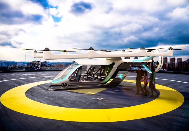 Vtol_EmbraerX (Foto: Divulgação/Embraer)