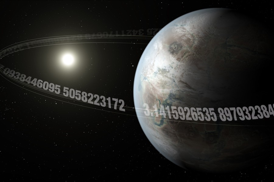 Conheça o Planeta Pi, que têm o tamanho da Terra e a órbita de 3,14 dias (Foto: NASA Ames/JPL-Caltech/T. Pyle, Christine Daniloff, MIT)