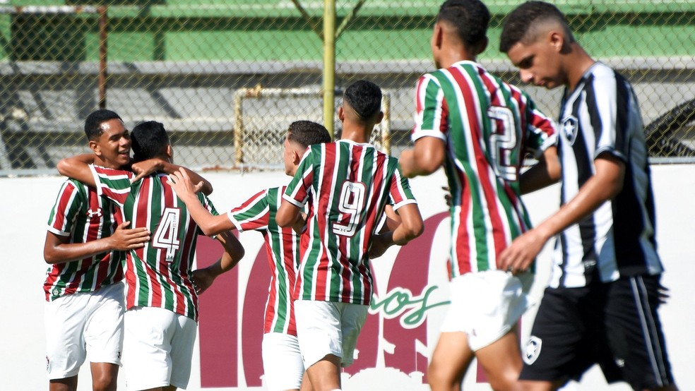 Fluminense bate Botafogo no sub-15 e avança à final da Taça Guanabara — Foto: Divulgação/Fluminense