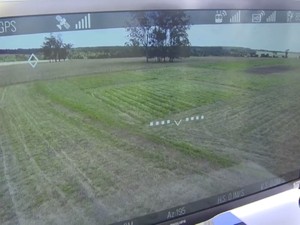 Drones vão captar imagens em tempo real através de tabletes ou smartphones Embrapa, São Carlos (Foto: Reprodução/EPTV)