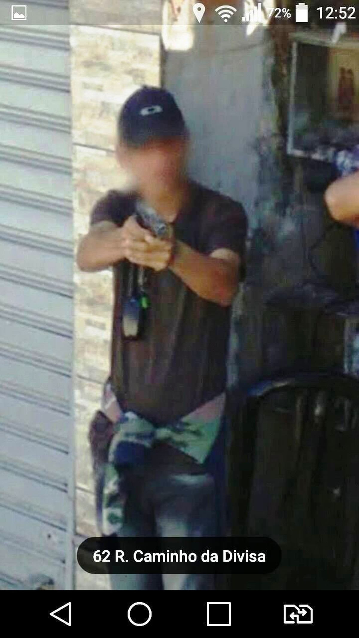 Imagens Flagram Homem Apontando Arma Para Equipe Do Google Street View Em Sp Santos E Regiao G1