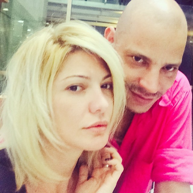 Antonia Fontenelle com o cabeleireiro Claudio Moreira (Foto: Reprodução/Instagram)