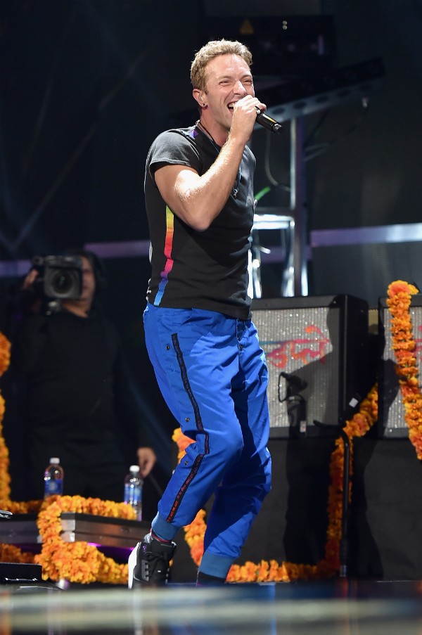 O cantor Chris Martin (Foto: Editora Globo)