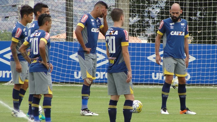 Cruzeiro treina pontaria em treino, para enfrentar a Chapecoense neste domingo