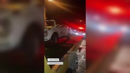 Réplica infantil de Fusca conversível é guinchada pela polícia em SC; VÍDEO