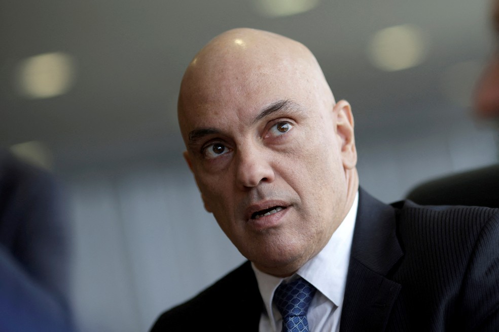 O ministro do STF, Alexandre de Moraes, em imagem de novembro de 2022 — Foto: Adriano Machado/Reuters