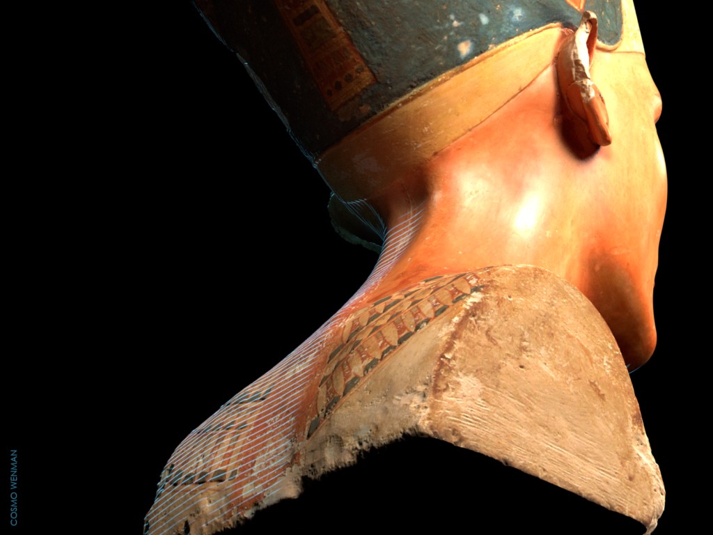 Público finalmente pode ver o busto de Nefertiti em detalhes (Foto: Cosmo Wenman/ Creative Commons ) Público finalmente pode ver o busto de Nefertiti em detalhes (Foto: Cosmo Wenman/ Creative Commons )