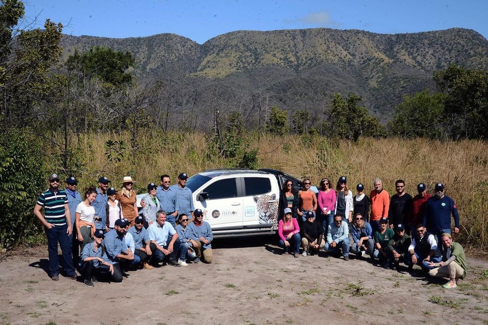 Serra do Amolar foi cenário de fotos do influencer. — Foto: Reprodução/RedesSociais
