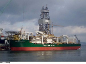 Petróleo Exploração de petróleo Navio-sonda Pré-sal (Foto: Divulgação)
