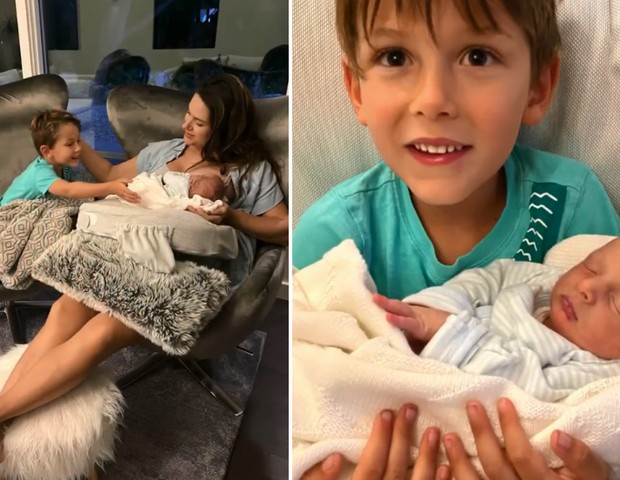 Bebê Leo completou dez dias (Foto: Reprodução Instagram)