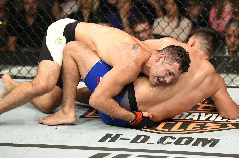 Chris Weidman venceu Kelvin Gastelum no UFC Long Island (Foto: Getty Images)