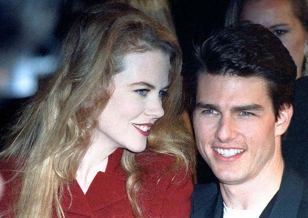 Australian actress Nicole Kidman and actor Tom Cruise attend the 'A Few Good Men' Westwood Premiere at Mann Village Theatre in Westwood, California, US, 9th December 1992. (Photo by Kypros/Getty Images) (Foto: Getty Images)