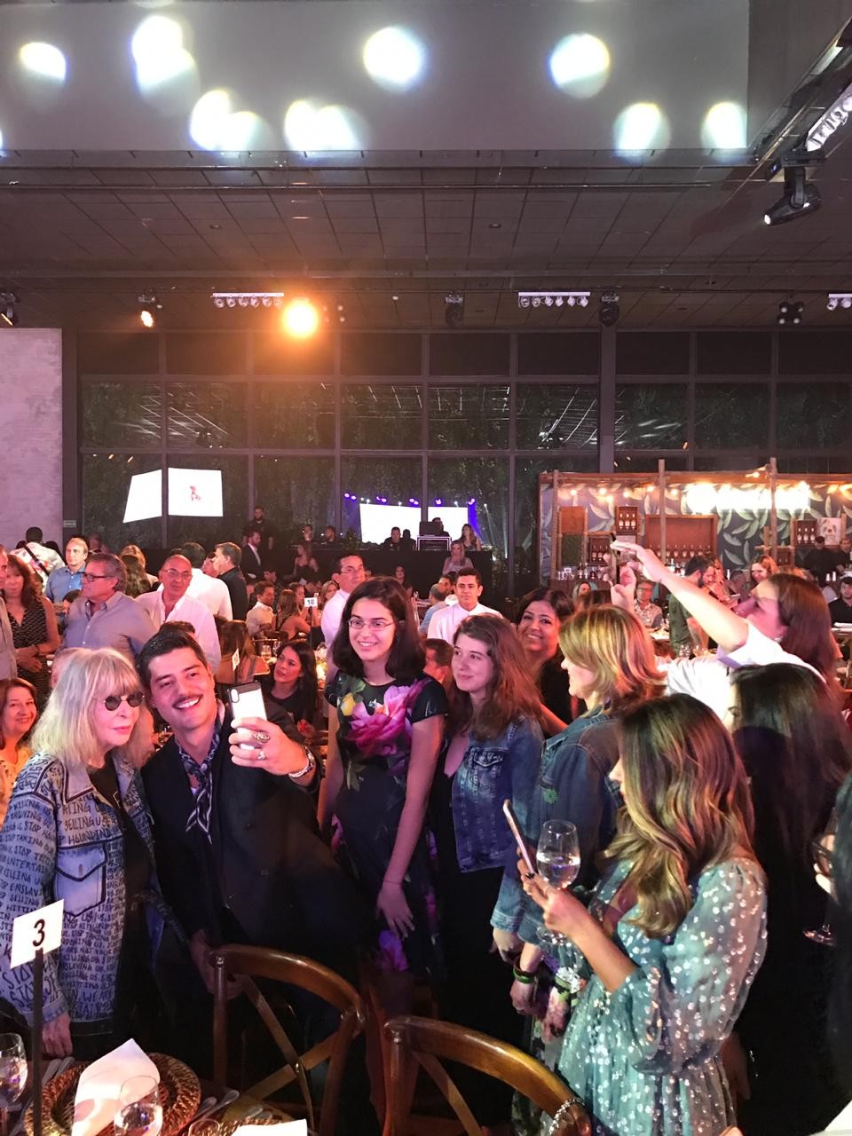 Rita Lee causa alvoroço em evento em São Paulo (Foto: Reprodução / Instagram)