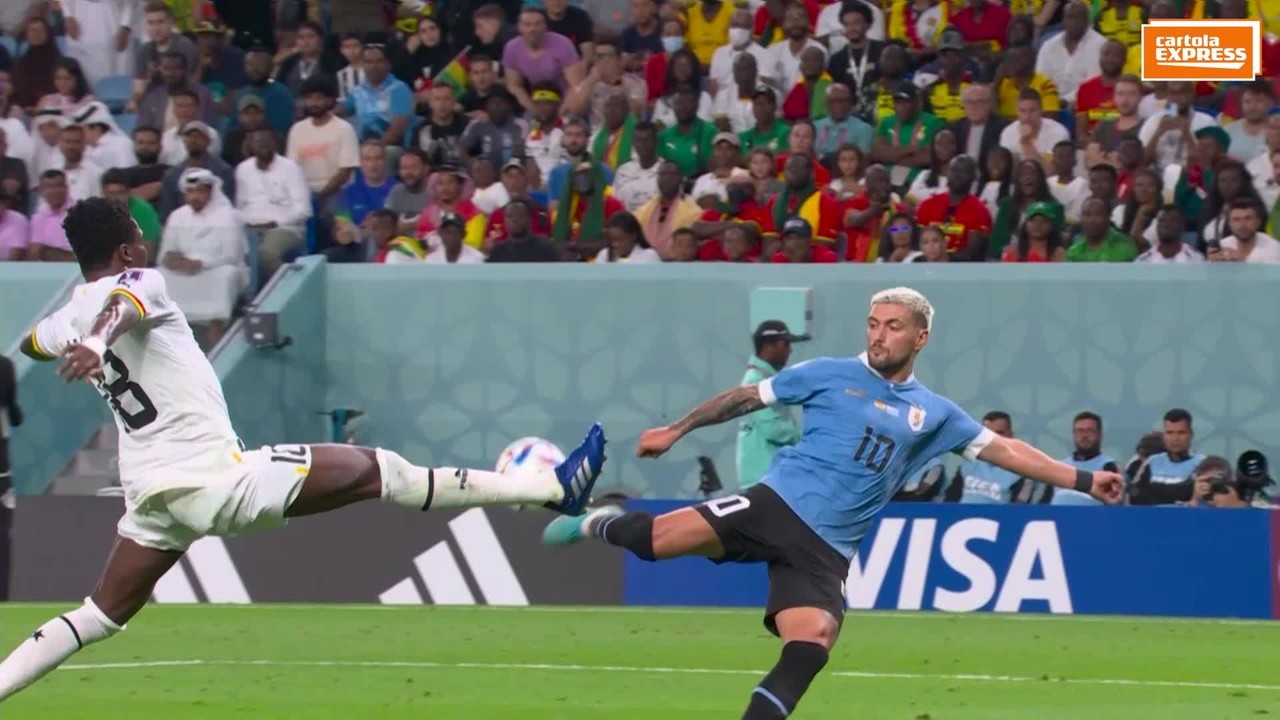 Arrascaeta brilha com dois gols e faz 52.50 pontos no Cartola Express da Copa do Mundo