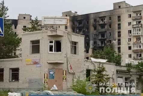 Lysychansk, na Ucrânia, está sob intensos ataques desde a última semana (Foto: ANSA)