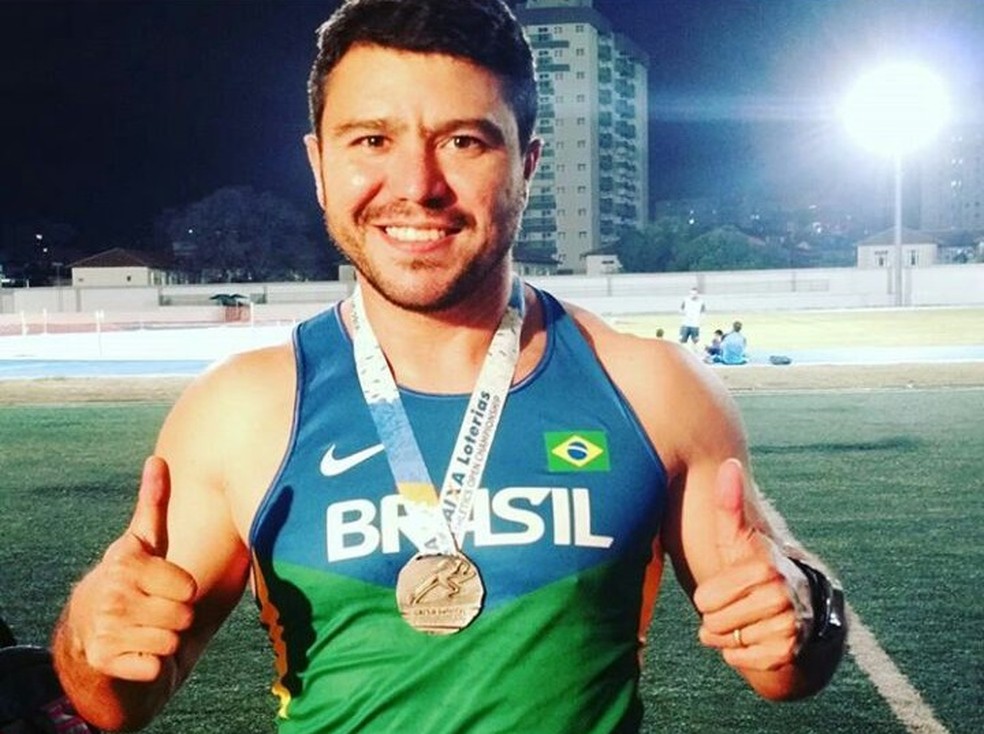 Cícero Tavares é campeão em três modalidades dos Jogos Paralímpicos Universitários (Foto: Divulgação)