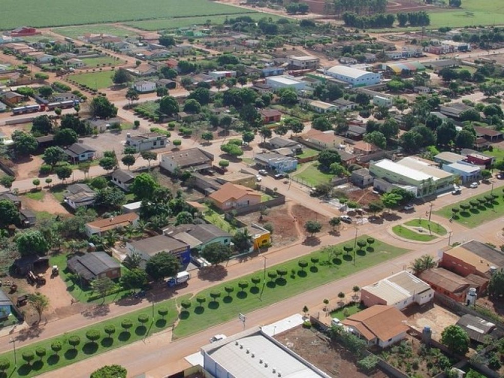 Campos de Júlio: PIB de R$ 1,281 bilhão e densidade demográfica de menos de um habitante por quilômetro quadrado — Foto: Gcom-MT