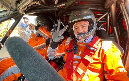 Xand Avião estreia no Rally dos Sertões: "Logo peguei o jeito!"