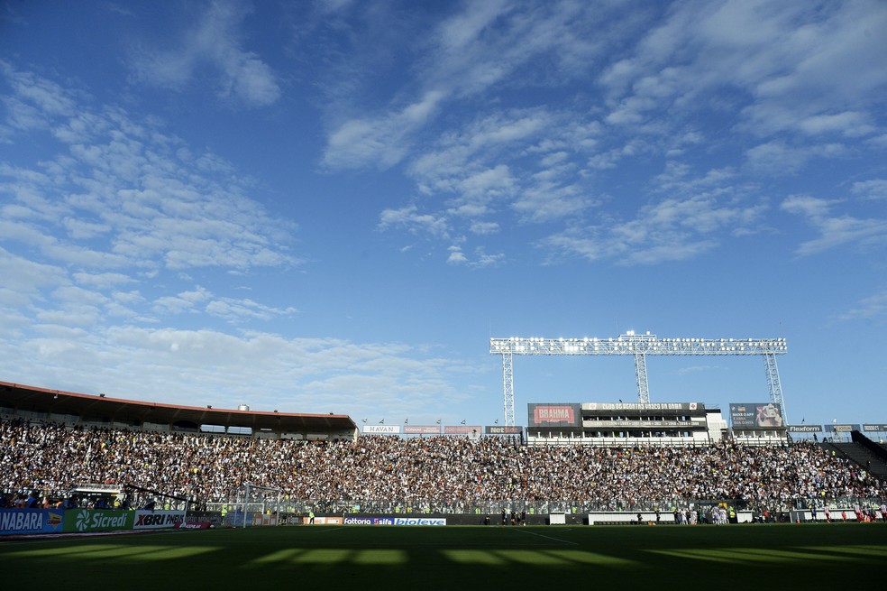 São Januário, no primeiro jogo do Vasco em 2020, contra o Bangu. Estádio completa 93 anos — Foto: André Durão / GloboEsporte.com