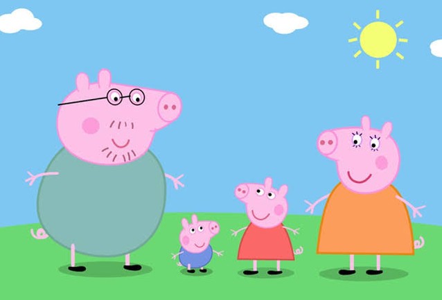 A família da personagem Peppa Pig (Foto: Reprodução)