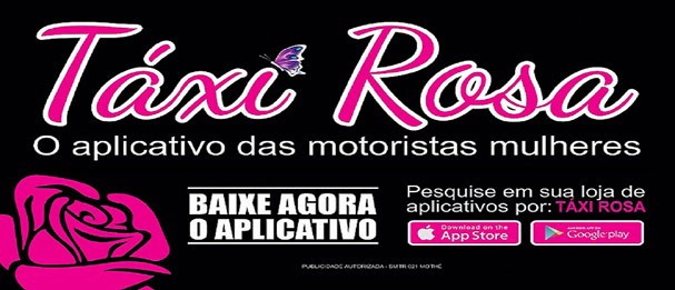 Táxi Rosa opera somente no Rio de Janeiro (Foto: Divulgação)