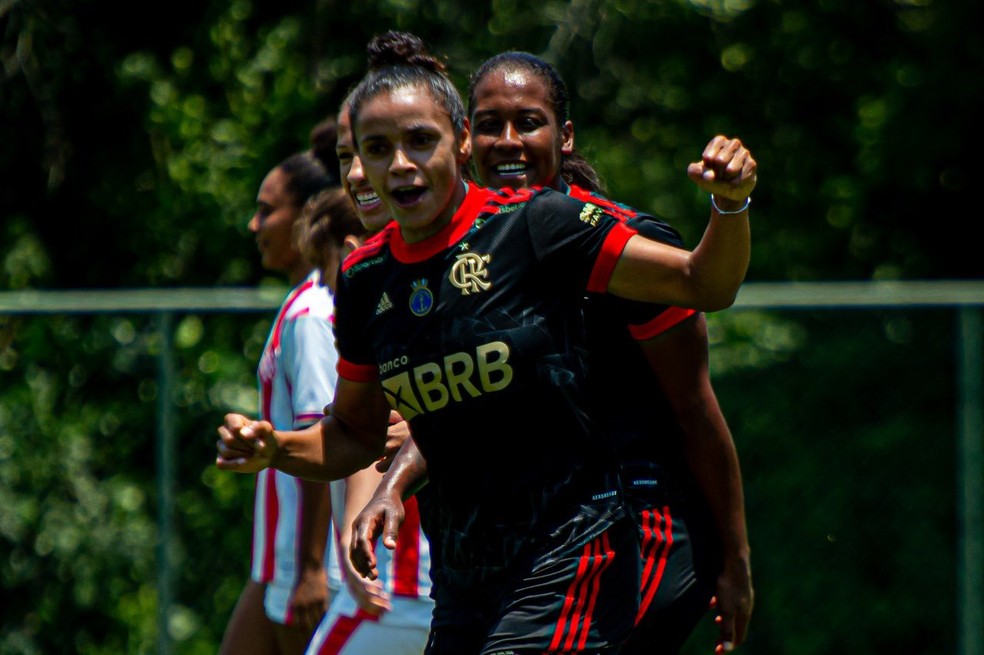 6/11/2021 – 16:32: Feminino: Flamengo goleia o Bangu e mantém invencibilidade no Carioca