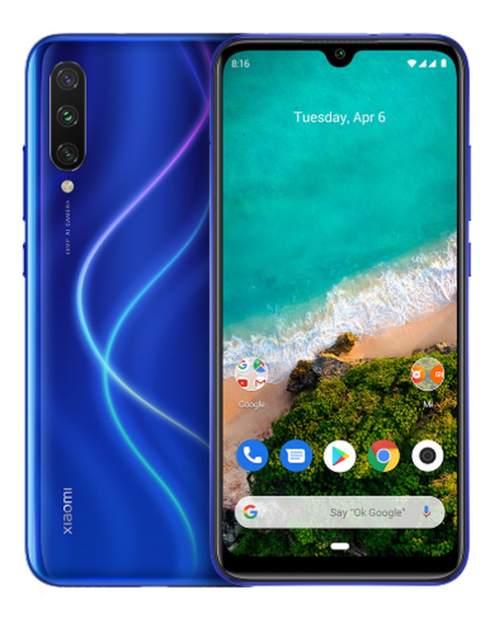 Xiaomi Mi A3 já pode ser atualizado para o Android 10 — Foto: Divulgação/Xiaomi