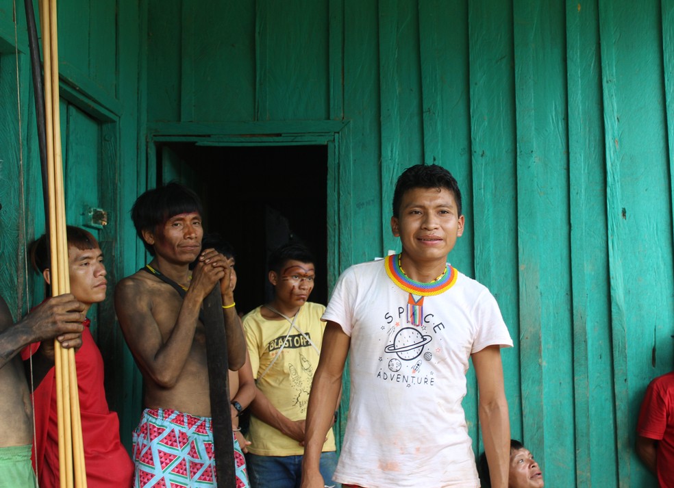 Yanomami vivem em Ketaa, localizada na região do Surucucu.  — Foto: Lucas Wilame/Rede Amazônica