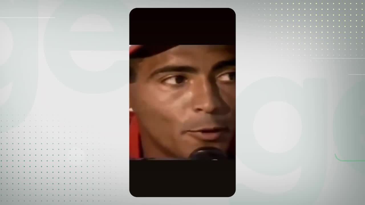 Gabigol relembra v&iacute;deo de Rom&aacute;rio provocando o Vasco nas redes sociais