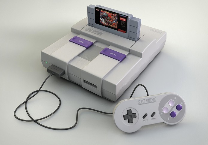 O Super Nintendo, lan?ado em 1990, foi um grande sucesso no in?cio dos anos 90 (Foto: Divulga??o/Nintendo)