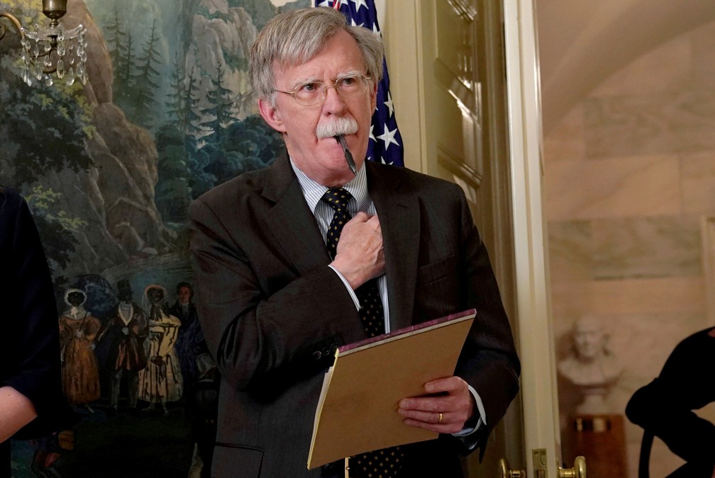 John Bolton, ex-assessor da Casa Branca para Segurança Nacional, em foto de 2018 — Foto: Yuri Gripas/Arquivo/Reuters