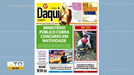 Destaque do Daqui: Ministério Público cobra realização de concurso em Natividade