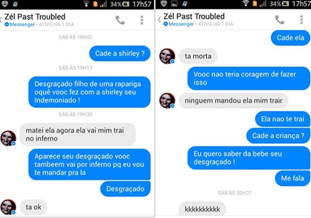 Jovem que confessou decaptação admitiu crime em conversa no Messenger, segundo amiga. (Foto: Reprodução/Facebook)