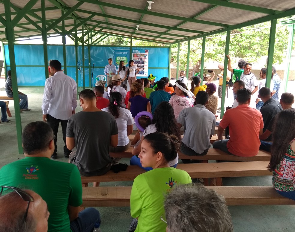 Abrigo foi inaugurado na manhã deste sábado (9) na periferia da capital (Foto: Marcelo Marques/G1 RR)